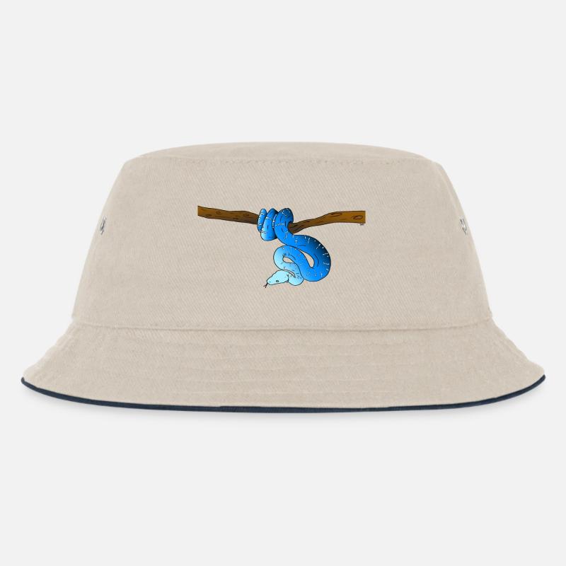 Serpent Bleu - Bob Enfant - blanc cassé/bleu marine