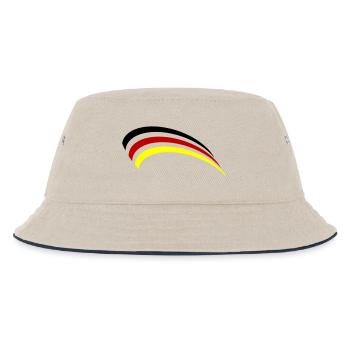 Conception du drapeau allemand - Bob Enfant - blanc cassé/bleu marine - Devant