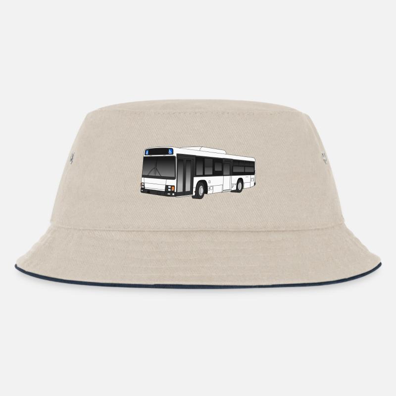bus de service - Bob Enfant - blanc cassé/bleu marine