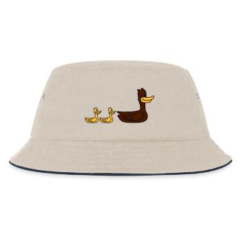 Duck Family - Bob Enfant - blanc cassé/bleu marine - Devant