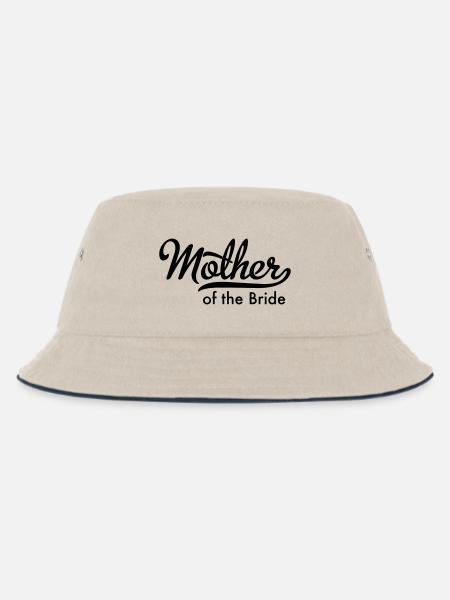 Mutter der Braut - Kinder Bucket Hat - Natur/Navy