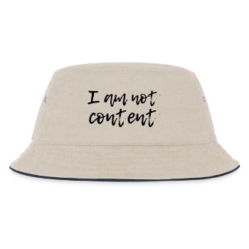 Je ne suis pas content - Script manuscrit émotionnel - Bob Enfant - blanc cassé/bleu marine - Devant