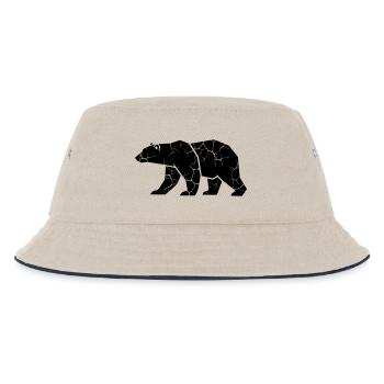 Bear Ripps Grunge Silhouette - Bob Enfant - blanc cassé/bleu marine - Devant
