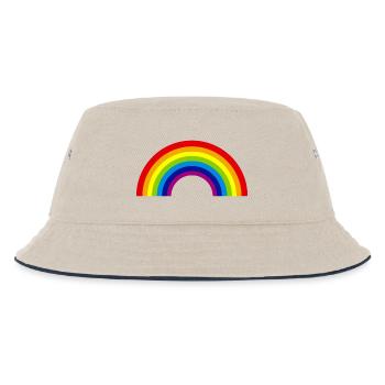 arc-en-ciel - Bob Enfant - blanc cassé/bleu marine - Devant