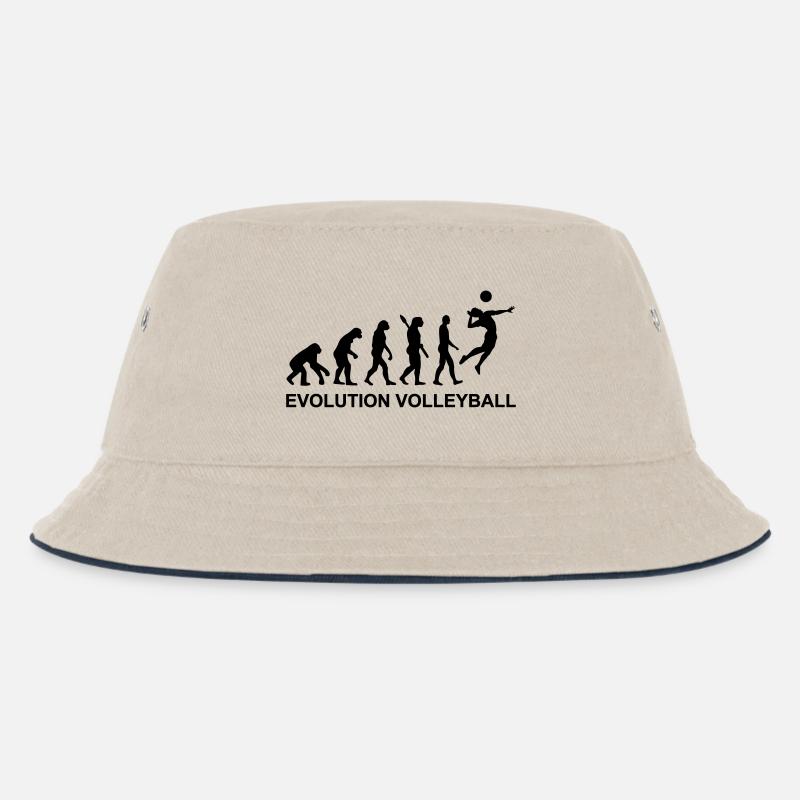 Évolution Volley-ball - Bob Enfant - blanc cassé/bleu marine