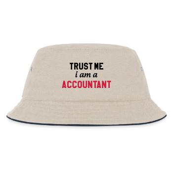 comptable / comptabilité / argent / Finance / Euro - Bob Enfant - blanc cassé/bleu marine - Devant