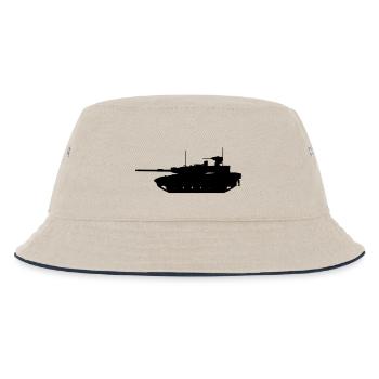 Char militaire - Bob Enfant - blanc cassé/bleu marine - Devant