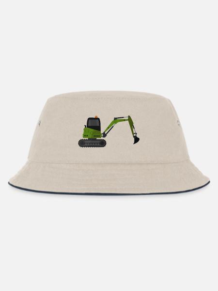 Bagger - Kinder Bucket Hat - Natur/Navy
