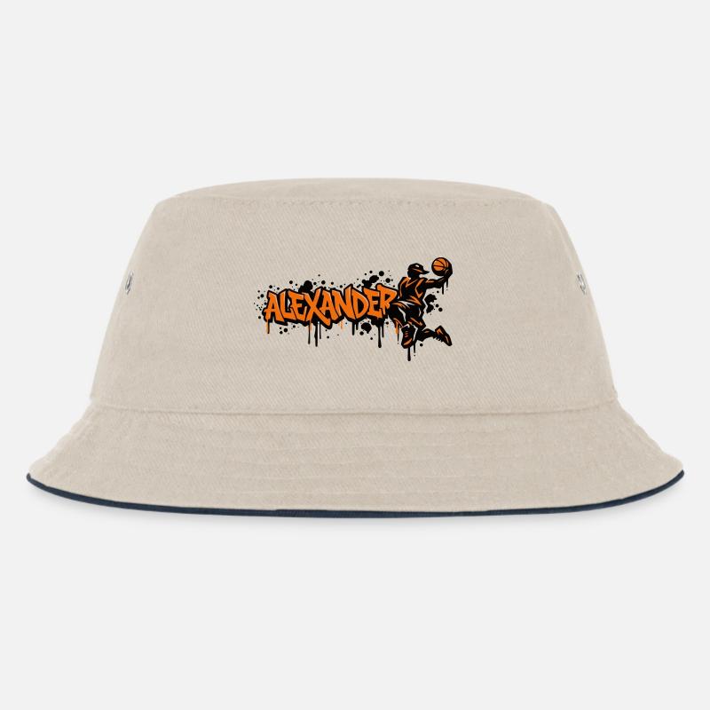 Alexander Graffiti Dunk - Bob Enfant - blanc cassé/bleu marine