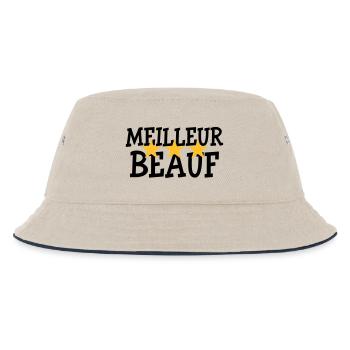 Meilleur Beauf - Bob Enfant - blanc cassé/bleu marine - Devant