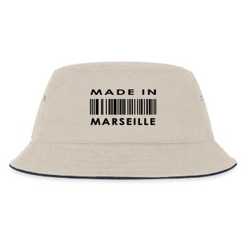 Marseille - Bob Enfant - blanc cassé/bleu marine - Devant