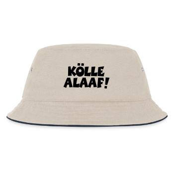 Kölle Alaaf! Kölner Karneval in Köln - Kinder Bucket Hat - Natur/Navy - Vorne