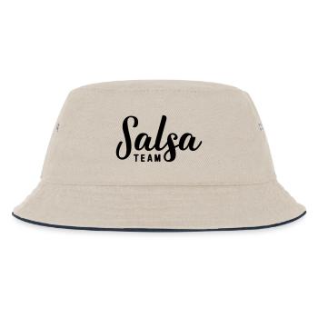 salsa team salsa - Kinder Bucket Hat - Natur/Navy - Vorne