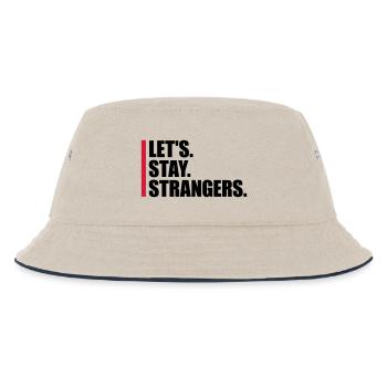 Citation Restons Strangers - Bob Enfant - blanc cassé/bleu marine - Devant