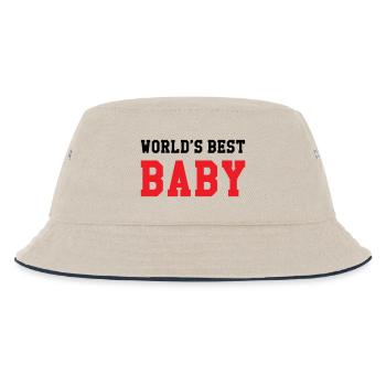 Meilleur bébé du monde - Naissance - Enfant - Bob Enfant - blanc cassé/bleu marine - Devant