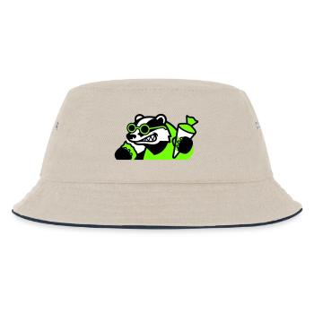 Icône de la rentrée scolaire de Badger Cool - Bob Enfant - blanc cassé/bleu marine - Devant
