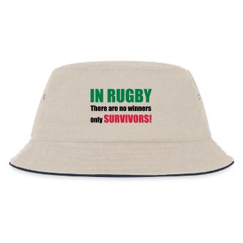 rugby - Kinder Bucket Hat - Natur/Navy - Vorne