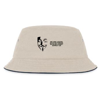 ano2 - Bob Enfant - blanc cassé/bleu marine - Devant