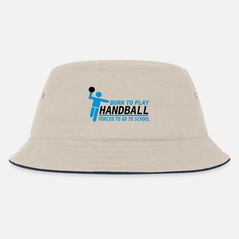 Handball - Kinder Bucket Hat - Natur/Navy