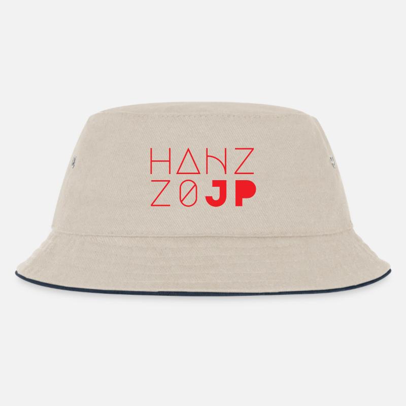 HANZZO - Bob Enfant - blanc cassé/bleu marine