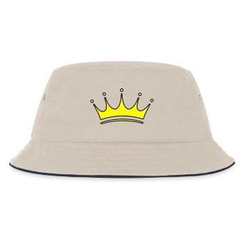 Symbole de la couronne - Bob Enfant - blanc cassé/bleu marine - Devant