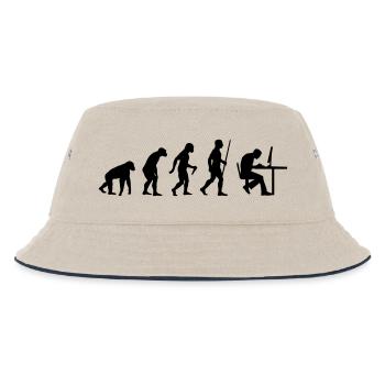 Geek Evolution - Bob Enfant - blanc cassé/bleu marine - Devant