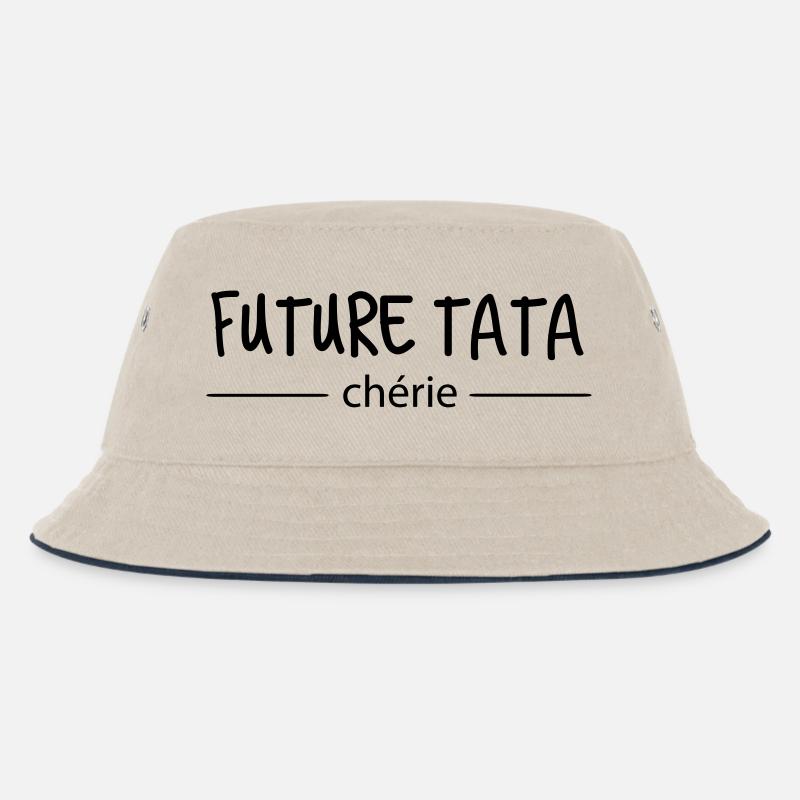 future tata - Bob Enfant - blanc cassé/bleu marine