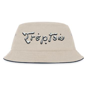 Typographie Treptow Liquid Chrome - Bob Enfant - blanc cassé/bleu marine - Devant