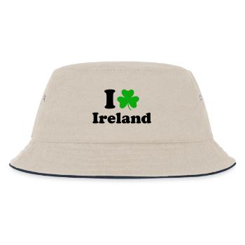Ireland - Kids’ Bucket Hat - ecru/navy - Front