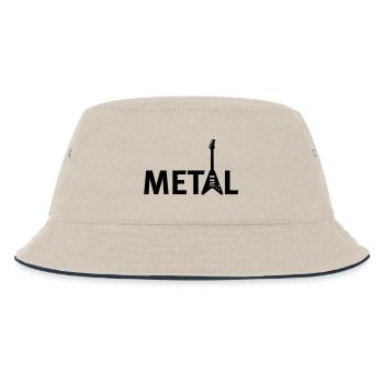 metal - Bob Enfant - blanc cassé/bleu marine - Devant