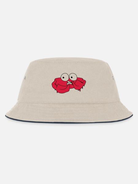 crabe - Bob Enfant - blanc cassé/bleu marine