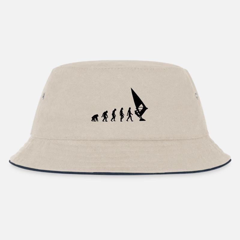 L évolution de la planche à voile - Bob Enfant - blanc cassé/bleu marine