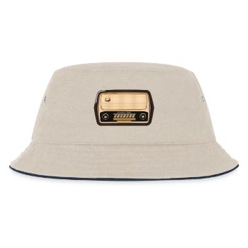 Constant Static - Kinder Bucket Hat - Natur/Navy - Vorne