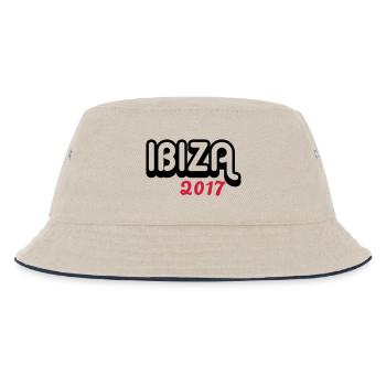 Ibiza 2017 - Kinder Bucket Hat - Natur/Navy - Vorne