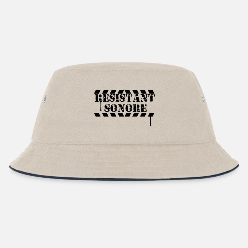 klingen resistent - Kinder Bucket Hat - Natur/Navy