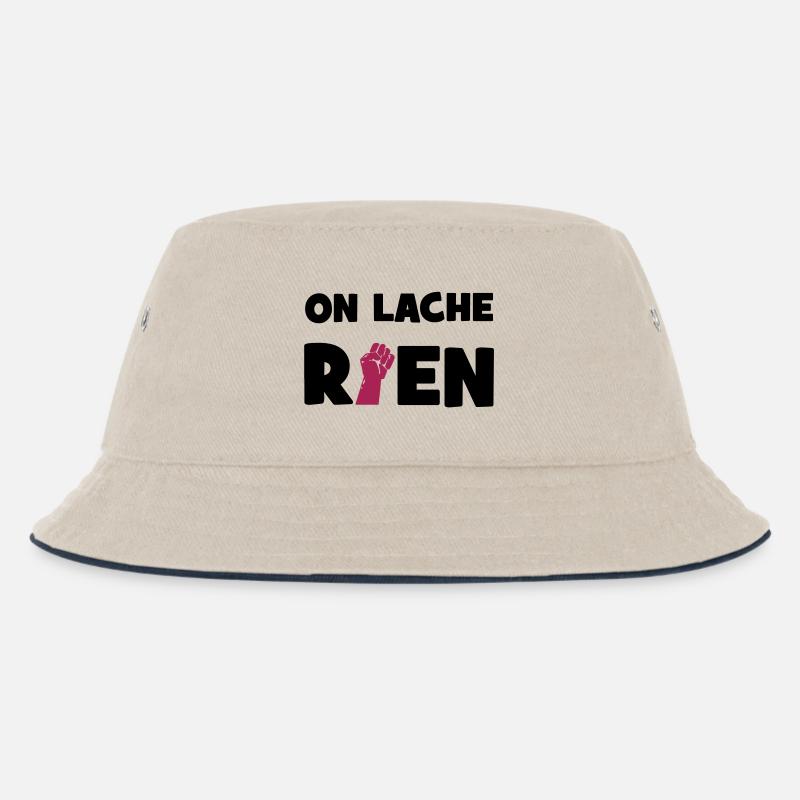 On lâche rien ! - Bob Enfant - blanc cassé/bleu marine
