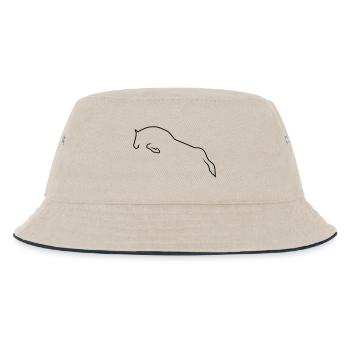 Cheval de saut - Bob Enfant - blanc cassé/bleu marine - Devant