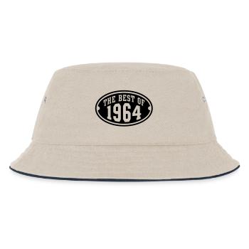 THE BEST OF 1964 - Birthday Geburtstag Design - Kinder Bucket Hat - Natur/Navy - Vorne