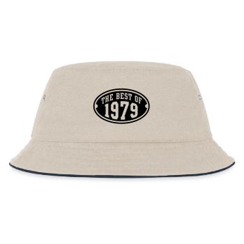 THE BEST OF 1979 - Birthday Geburtstag Design - Kinder Bucket Hat - Natur/Navy - Vorne