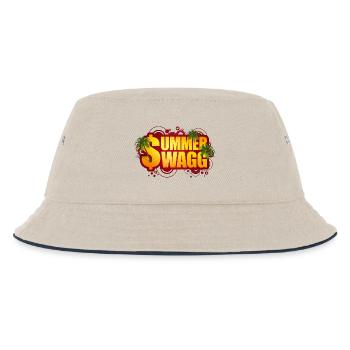 Summer Swagg - Bob Enfant - blanc cassé/bleu marine - Devant