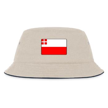 Flagge der Provinz Utrecht Flagge Utrecht - Kinder Bucket Hat - Natur/Navy - Vorne