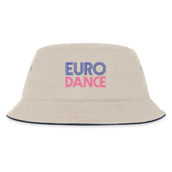 EURODANCE - Kinder Bucket Hat - Natur/Navy - Vorne
