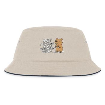 Pardon! Capybara a mangé mes devoirs - Bob Enfant - blanc cassé/bleu marine - Devant