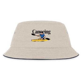 En canoë En canoë - Bob Enfant - blanc cassé/bleu marine - Devant