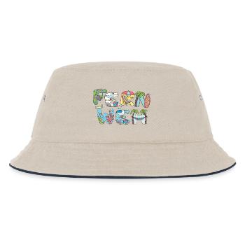 Vacances de la Passion - Bob Enfant - blanc cassé/bleu marine - Devant