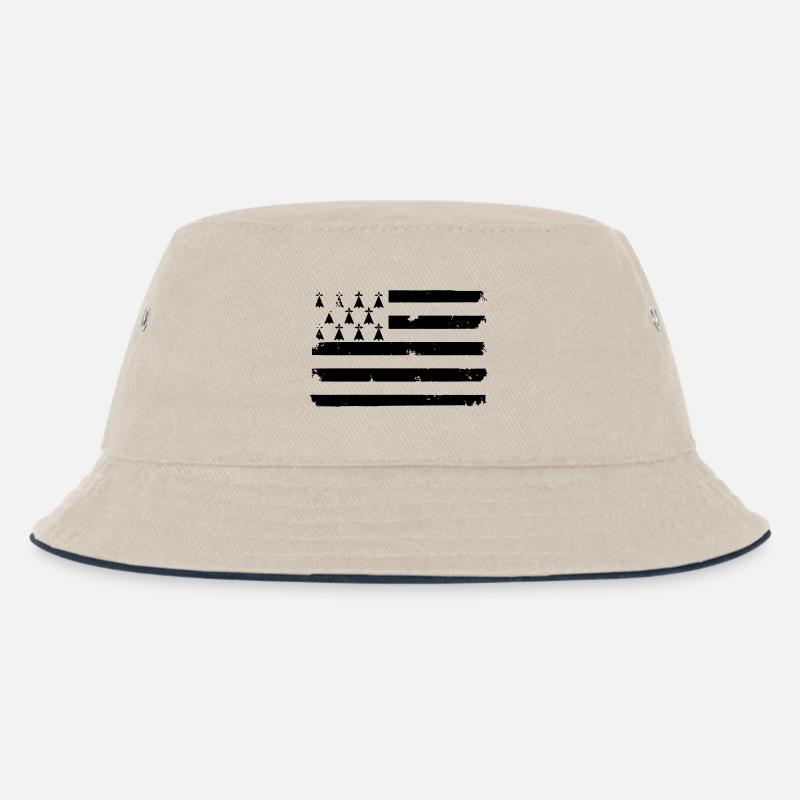 Drapeau breton - Bob Enfant - blanc cassé/bleu marine