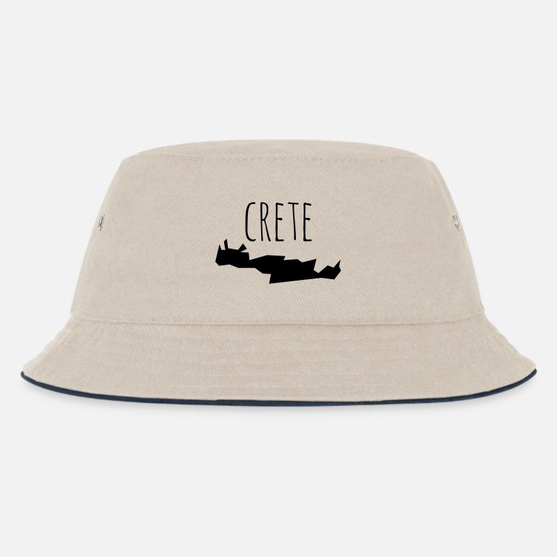 crete - Bob Enfant - blanc cassé/bleu marine
