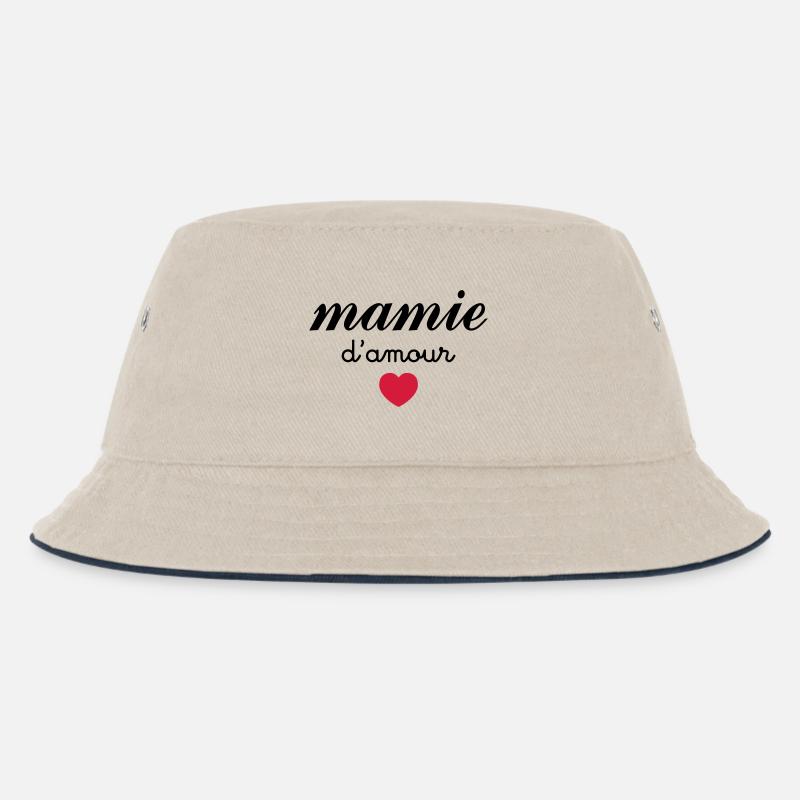 Mamie d'Amour - Bob Enfant - blanc cassé/bleu marine