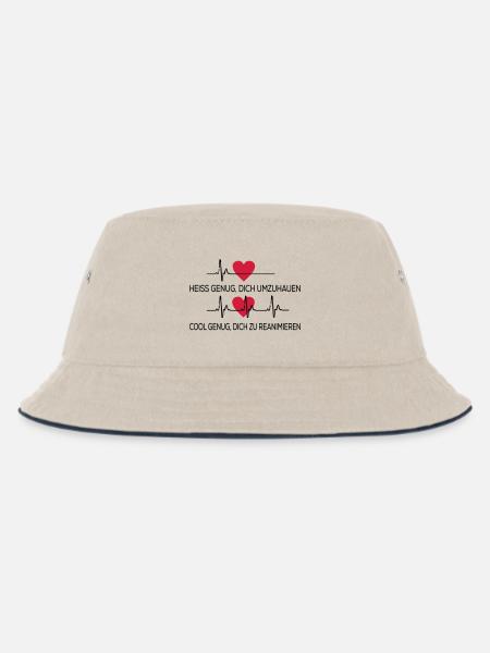 Medizin - Kinder Bucket Hat - Natur/Navy