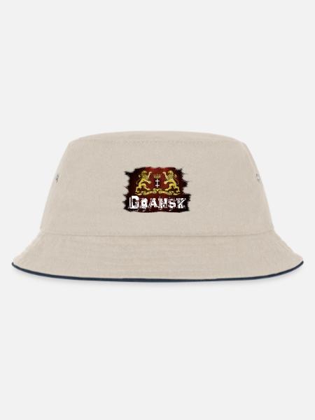 Danzig - Polen - Kinder Bucket Hat - Natur/Navy